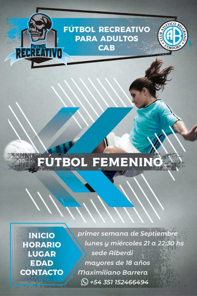 Belgrano y una gran iniciativa de fútbol femenino recreativo | Canal Showsport