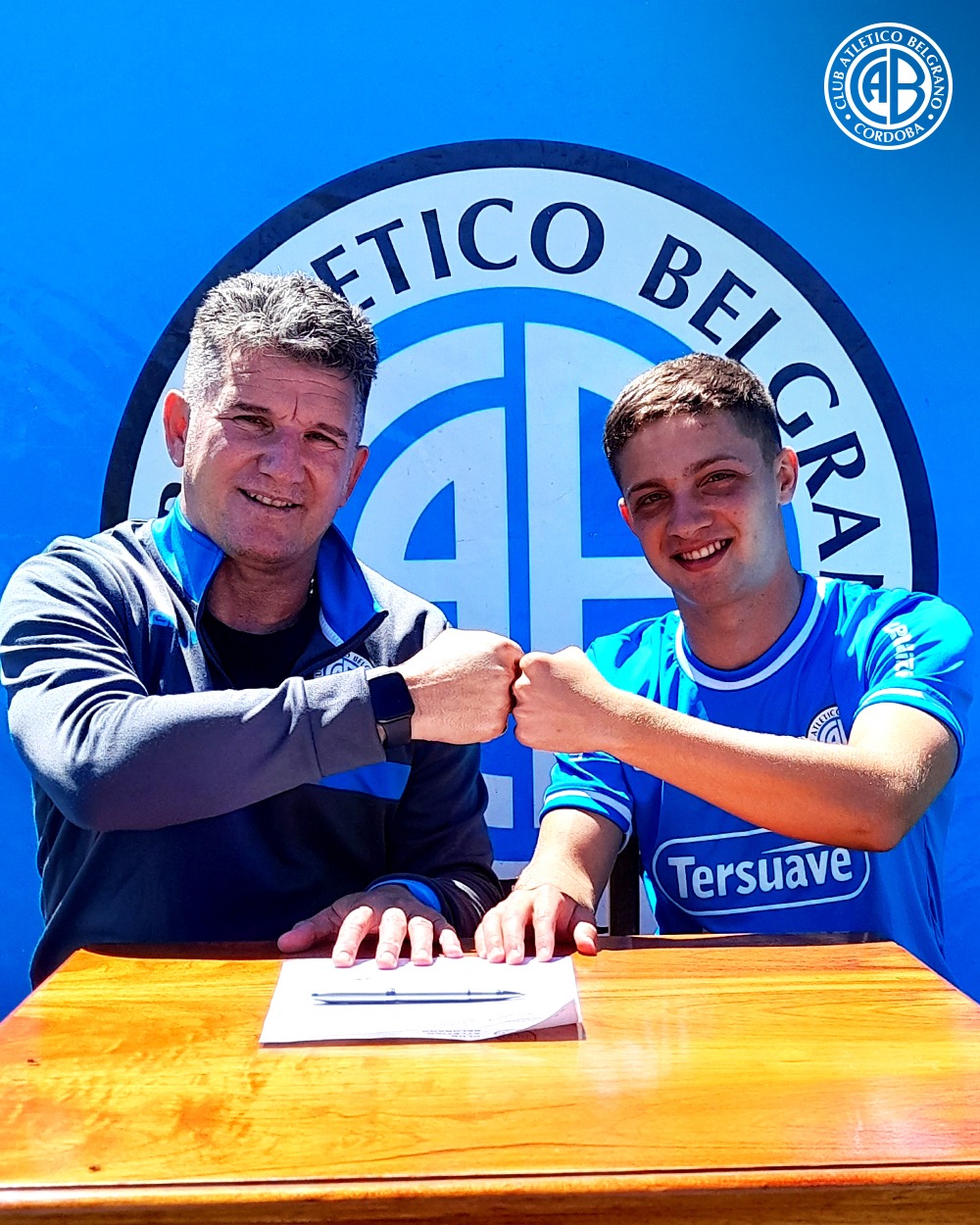 Ignacio Tapia firmó su primer contrato con Belgrano | Canal Showsport