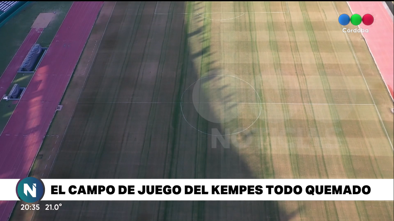 ¿Qué pasó con el césped del Kempes? Así está para el duelo Talleres - Vélez | Canal Showsport