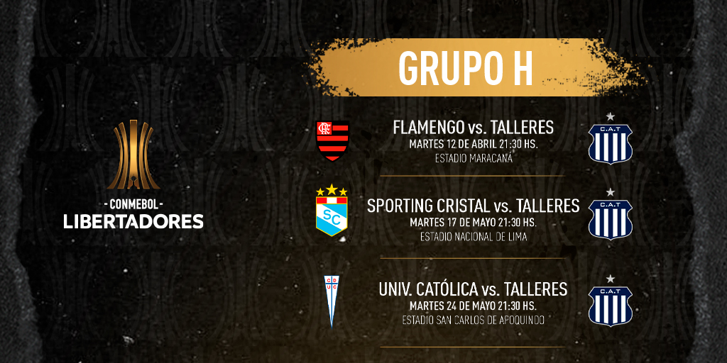 Las previas de Talleres por Copa Libertadores las vas a poder ver por Showsport | Canal Showsport