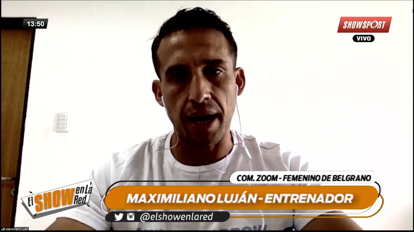Maxi Luján, DT del femenino de Belgrano: "El objetivo es pelear el ascenso" | Canal Showsport