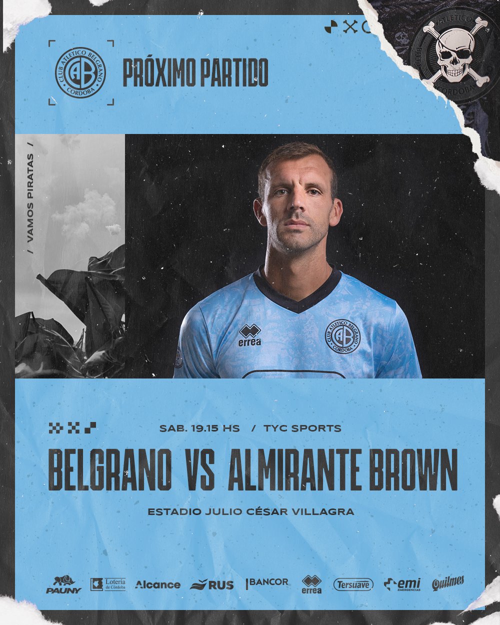Horario confirmado para Belgrano - Almirante Brown | Canal Showsport