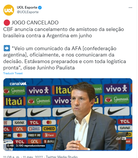 Se suspendió el amistoso que Argentina y Brasil iban a disputar en Australia | Canal Showsport