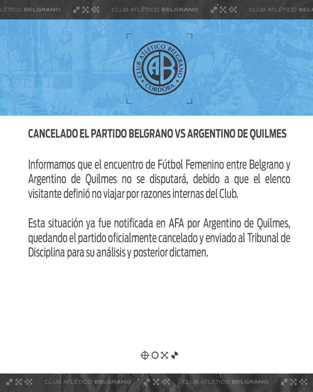 Se suspendió el partido entre el femenino de Belgrano y Argentino de Quilmes | Canal Showsport