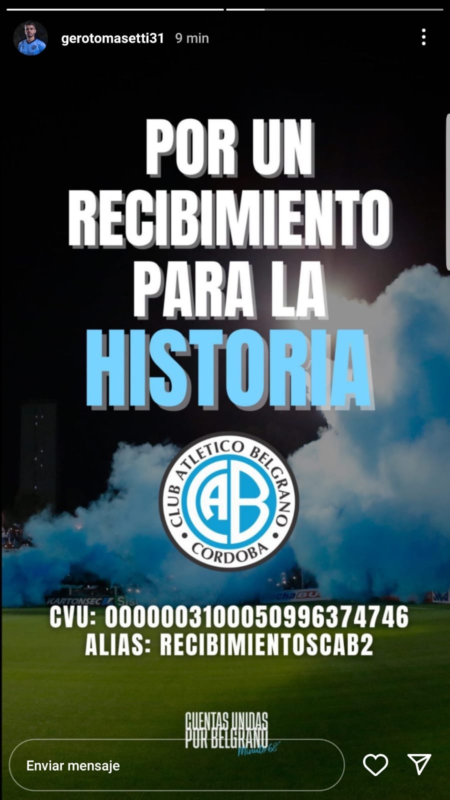 Belgrano prepara un recibimiento historico, que cuenta hasta con el apoyo de los jugadores | Canal Showsport