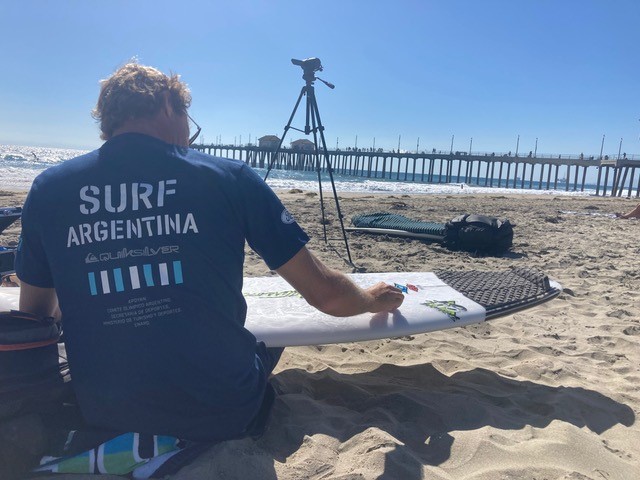 Argentina y su ilusión olímpica en el Mundial de surf en California | Canal Showsport