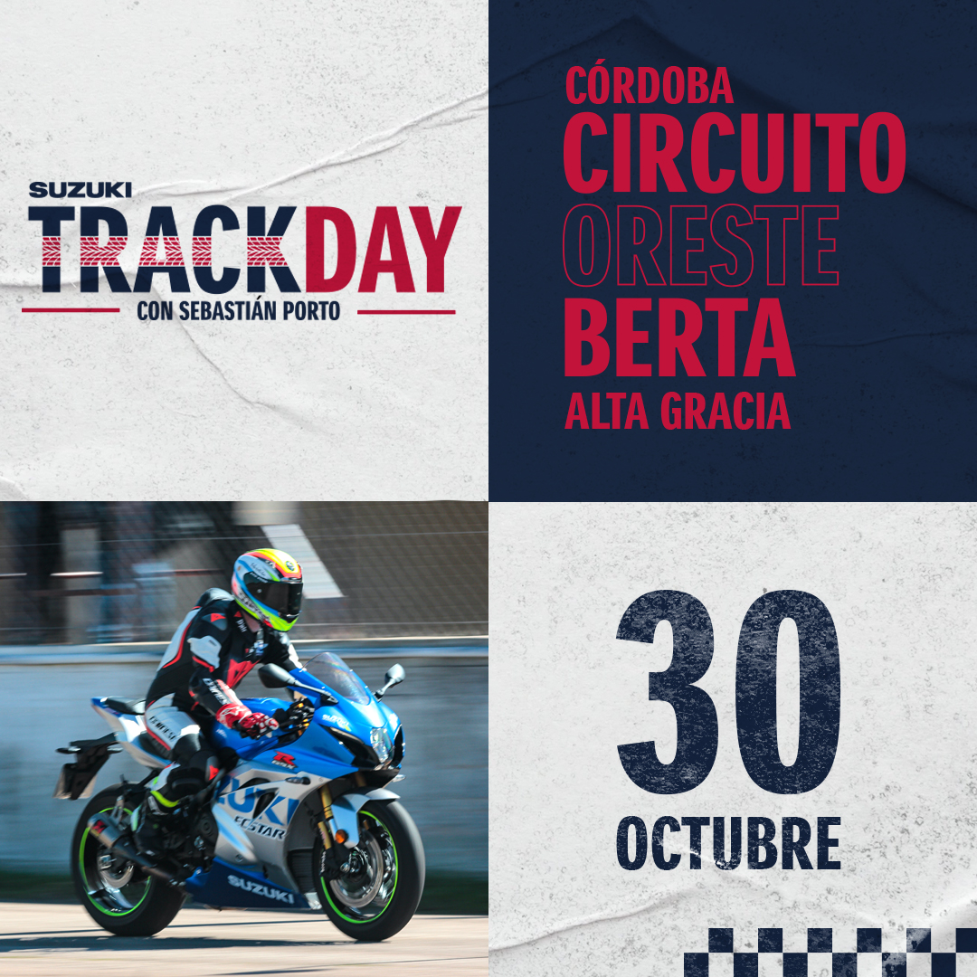 Sebastian Porto en el Suzuki Track Day en Córdoba | Canal Showsport