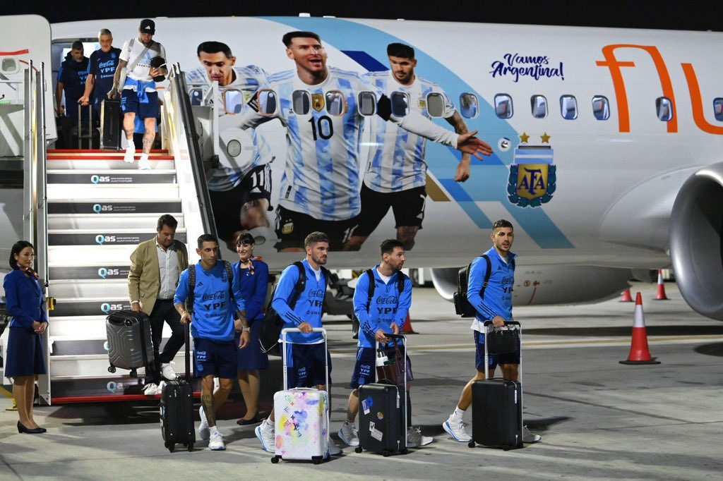¡La Selección Argentina ya está en Qatar! | Canal Showsport