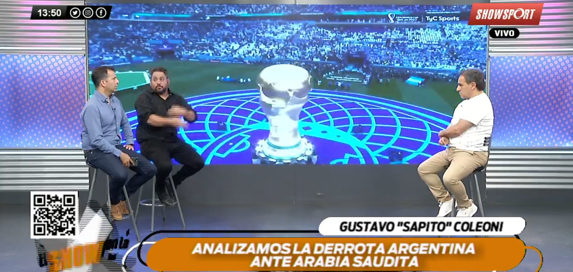 La columna de Gustavo Coleoni sobre la caída de Argentina ante Arabia Saudita | Canal Showsport