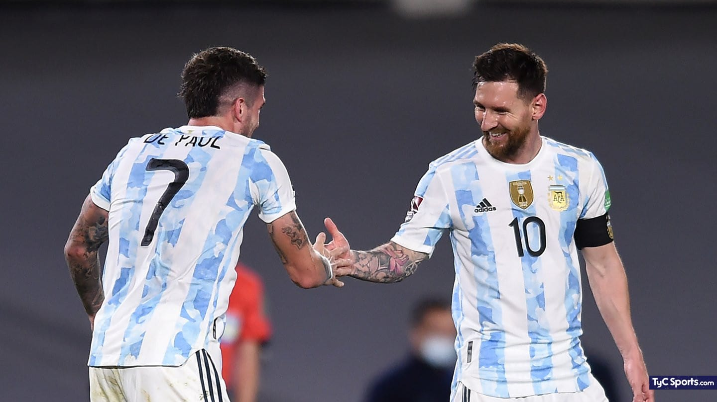 De Paul: "Todos tenemos que ayudar para que Messi pueda ser campeón del mundo" | Canal Showsport