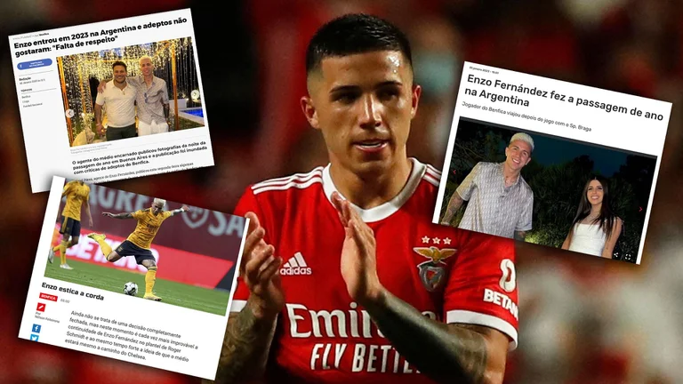 Benfica multará a Enzo Fernández: los motivos | Canal Showsport