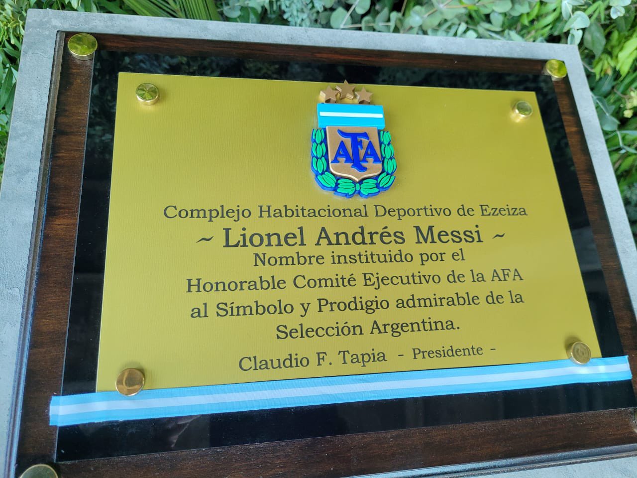 Emotivo homenaje para el "10": el predio de AFA en Ezeiza se llamará Lionel Messi | Canal Showsport