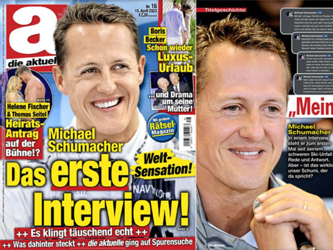 Despidieron a la editora de la revista alemana que publicó la falsa entrevista a Michael Schumacher | Canal Showsport
