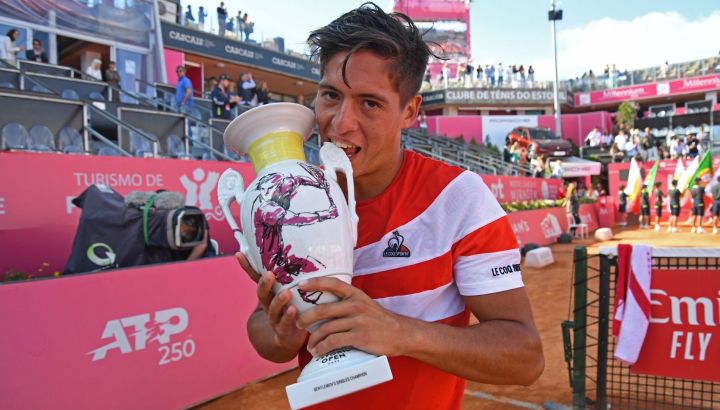 Sebastián Báez es la nueva mejor raqueta argentina | Canal Showsport