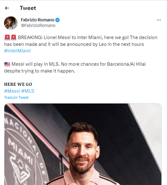 ¡Messi jugará en Inter Miami! | Canal Showsport
