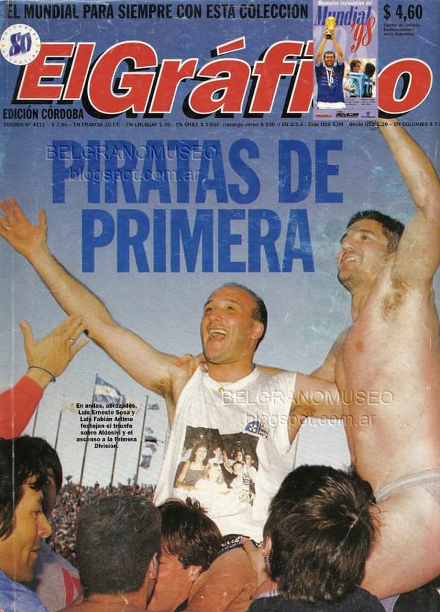 Un día como hoy pero en 1998, Belgrano ascendía a Primera División | Canal Showsport
