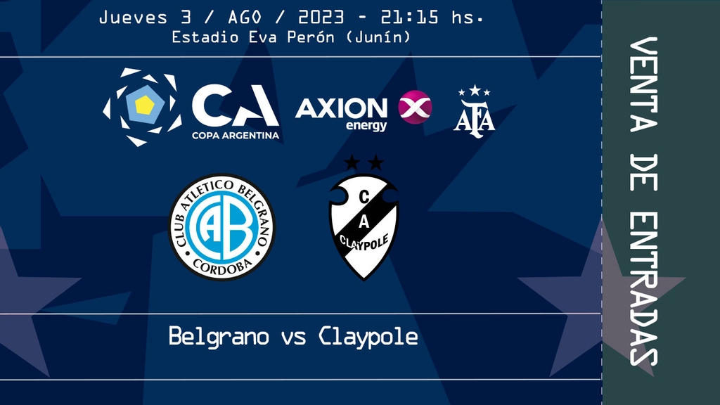 La modalidad de venta de entradas para el partido de Belgrano por Copa Argentina | Canal Showsport
