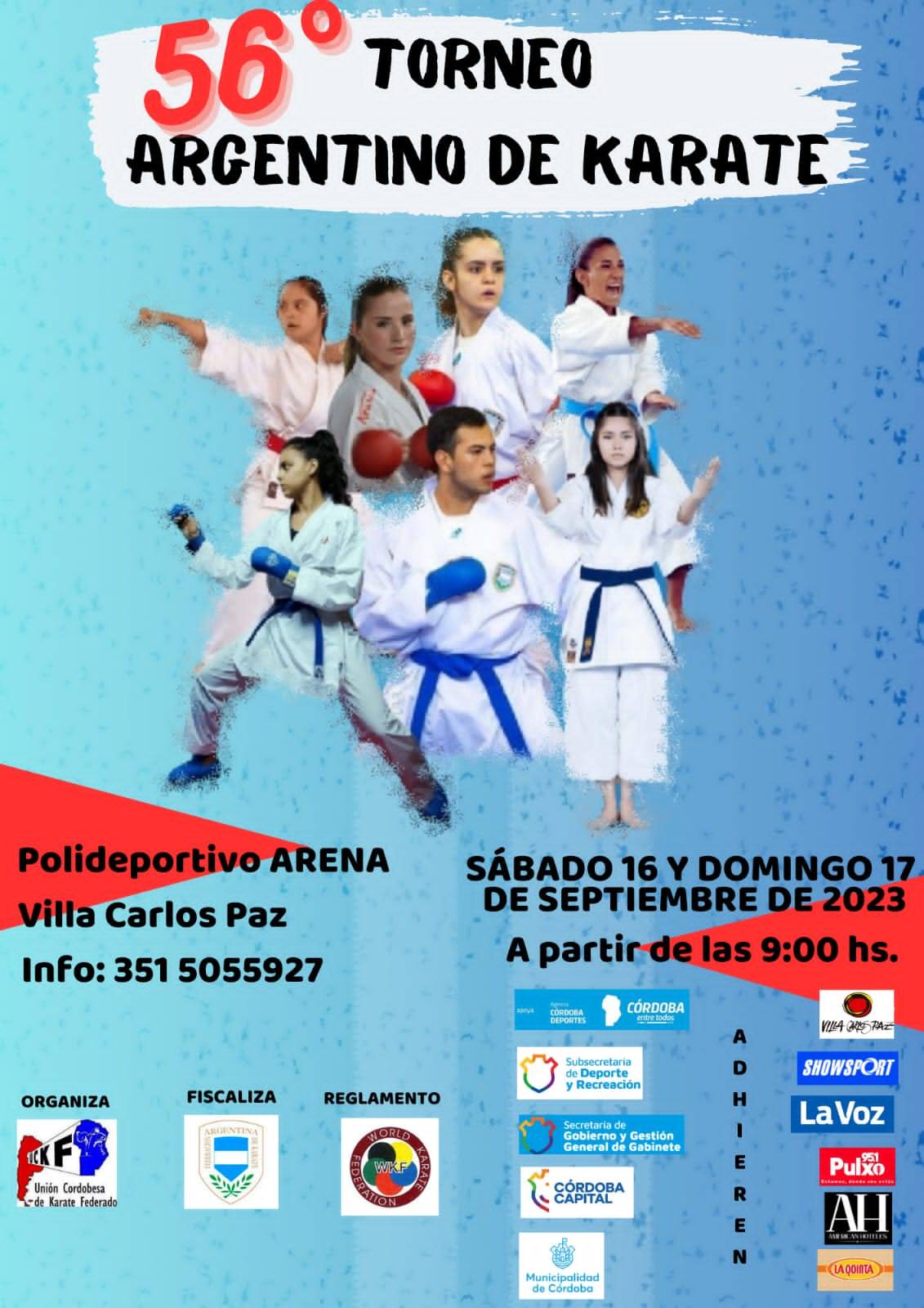 Villa Carlos Paz recibe al Torneo Argentino de Karate | Canal Showsport