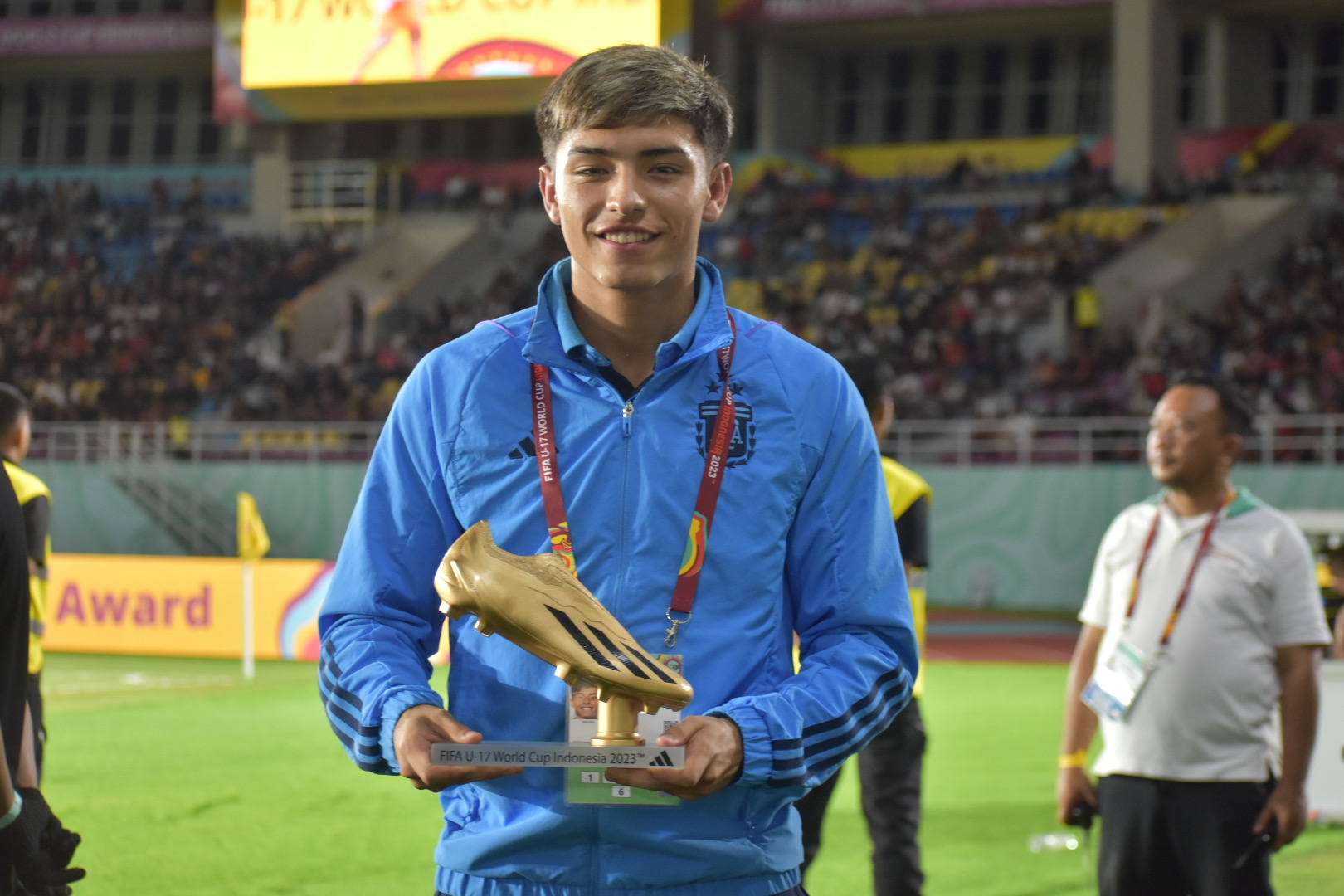 Ruberto ganó la Bota de Oro al máximo goleador del Mundial Sub-17 | Canal Showsport