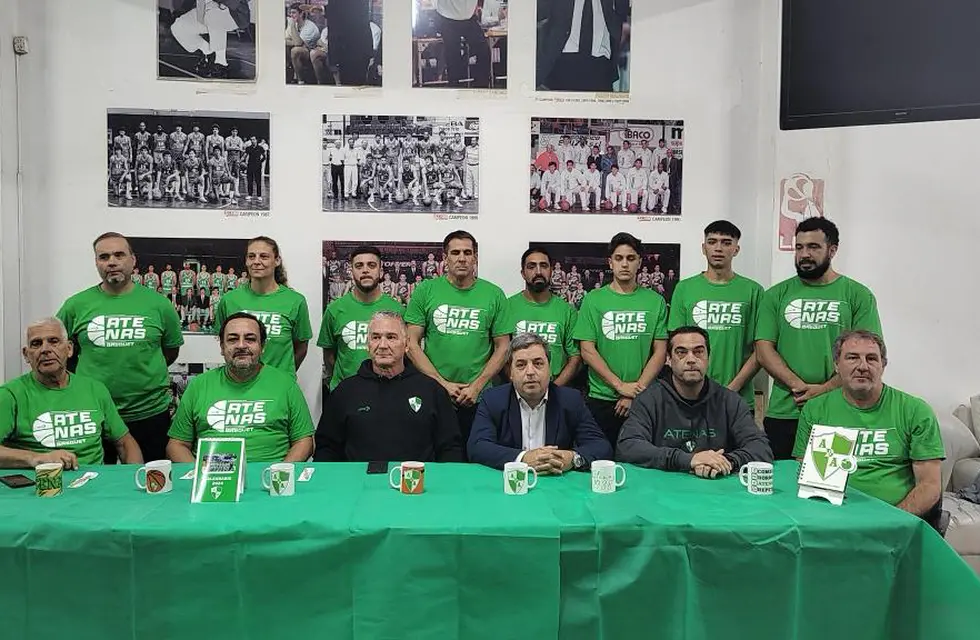 Atenas presentó el proyecto de divisiones inferiores y básquet amateur | Canal Showsport