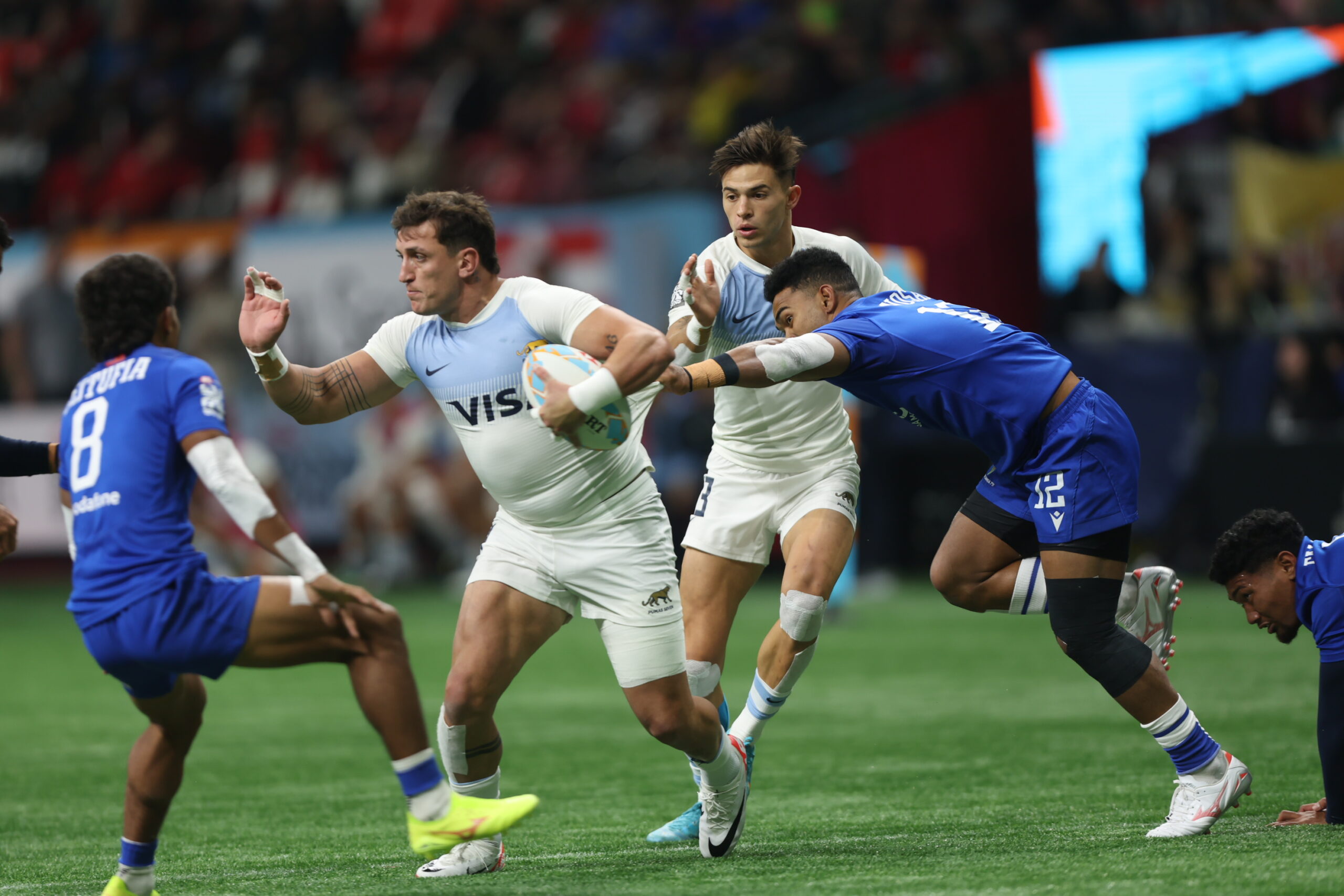 Los Pumas, semi-finalists for the February 2024 Canadian Sevens Championship