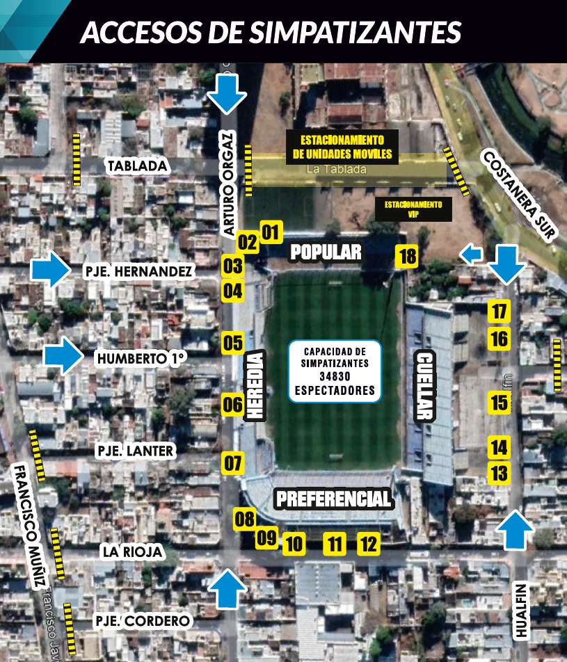 Así será el operativo de seguridad para Belgrano - Talleres | Canal Showsport