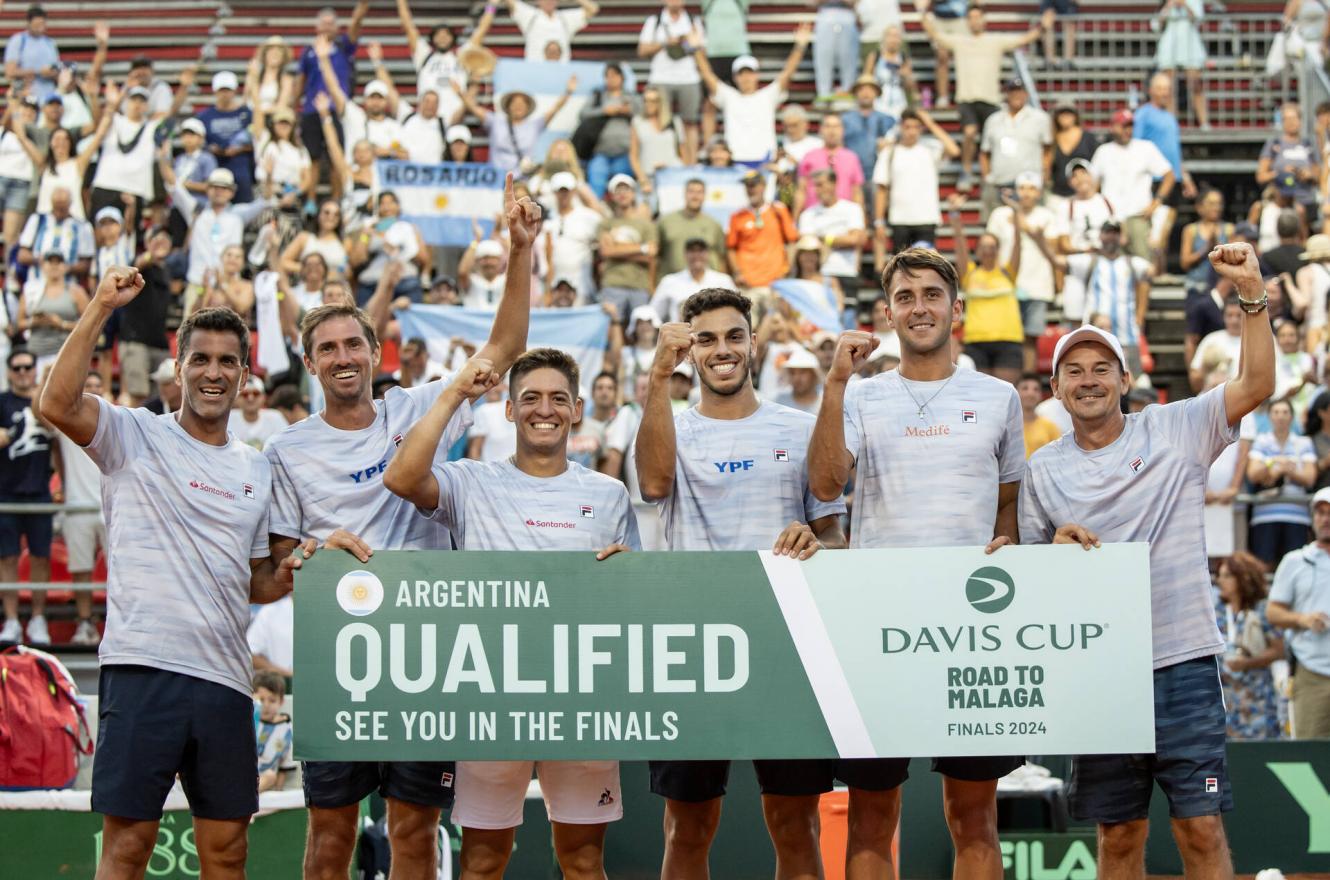 Argentina con rivales confirmados para la Copa Davis | Canal Showsport