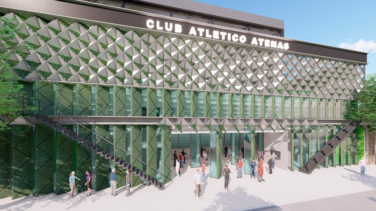 El nuevo estadio Atenas entra en su tramo final de obra | Canal Showsport