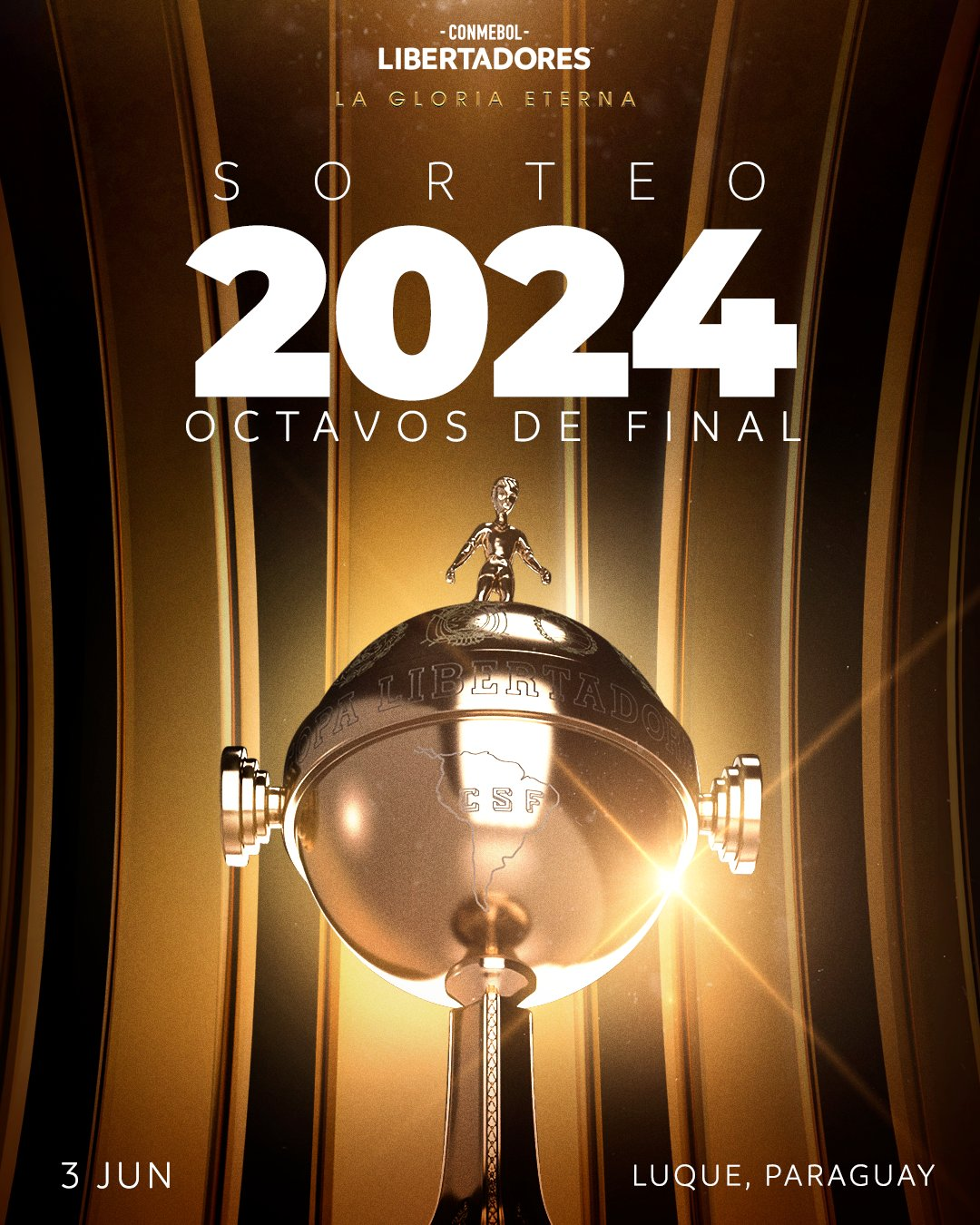 Conmebol anunció la fecha de los sorteos de octavos de la Libertadores y Sudamericana | Canal Showsport